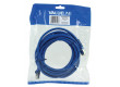 Patch kabel CAT 6, 5 m, modrý