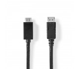 DisplayPort - HDMI™ Kabel | 1.4 | DisplayPort Zástrčka - HDMI™ Zástrčka | 2 m | Černý