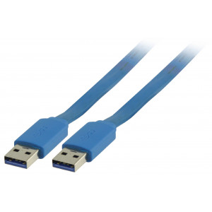 USB 3.0 A - Flat kabel A 2.00 m