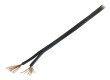 Černý reproduktorový kabel 2x 0.50 mm² 100 m