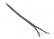 Šedý reproduktorový kabel 2x 0.50 mm² 100 m