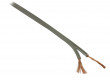 Šedý reproduktorový kabel 2x 0.75 mm² 100 m