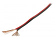 Černý/červený reproduktorový kabel 2x 1.50 mm² 100 m