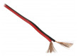 Černý/červený reproduktorový kabel 2x 1.50 mm² 100 m