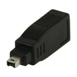 FireWire adaptér 6-pin zásuvka na 4-pin zástrčka