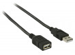 Prodlužovací kabel Valueline, zástrčka USB 2.0 A – zásuvka USB A, 2,00 m