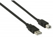 Kabel zástrčka USB 2.0 A – zástrčka USB B, 1,00 m