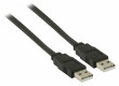 Plochý kabel zástrčka USB 2.0 A – zástrčka USB A, 1,00 m