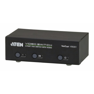 2-portars VGA Audio/Video-switch