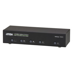 4-portars VGA Audio/Video-switch