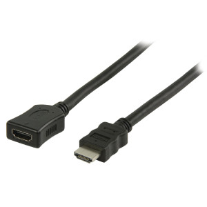 High Speed prodlužovací HDMI™ kabel s podporou ethernetu a konektory HDMI™ – HDMI™, 3,00 m černý