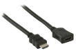 High Speed prodlužovací HDMI™ kabel s podporou ethernetu a konektory HDMI™ – HDMI™, 3,00 m černý