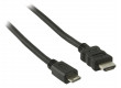 High Speed HDMI™ kabel s ethernetem a konektory HDMI™ – HDMI™ mini, 1,00 m černý