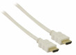 High Speed HDMI™ kabel s ethernetem a konektory HDMI™ – HDMI™, 1,00 m bílý