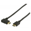 High Speed HDMI™ kabel s ethernetem HDMI™ konektor - HDMI™ konektor úhlový levý 5.0 m černý
