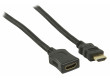 High Speed prodlužovací HDMI™ kabel s podporou ethernetu a konektory HDMI™ – HDMI™, 1,00 m černý