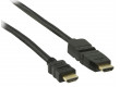 High Speed HDMI™ kabel s ethernetem HDMI™ konektor - HDMI™ konektor otočný 5.0 m černý
