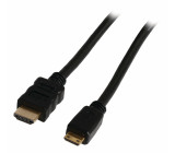 High Speed HDMI™ kabel s ethernetem a konektory HDMI™ – HDMI™ mini, 5,00 m černý