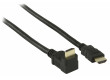 High Speed HDMI™ kabel s ethernetem HDMI™ konektor - HDMI™ konektor 90° úhlový 1.50 m černý
