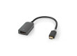 Nedis USB-C™ Kabel s Adaptérem | Type-C™ Zástrčka - HDMI™ Výstup | 0,2 m | Antracitový