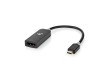 USB-C™ Kabel s Adaptérem | Type-C™ Zástrčka - Display Port Zásuvka | 0,2 m | Antracitový