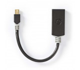 Mini DisplayPort - HDMI™ Kabel | Mini DisplayPort Zástrčka - HDMI™ Výstup | 0,2 m | Antracitový