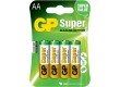 Battery alkaline AA/LR6 1.5 V Super 4-blister