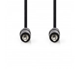 Stereofonní Audio Kabel | 3,5mm Zástrčka | 3,5mm Zástrčka | 3,0 m | Černý