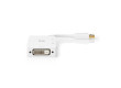 DisplayPort Víceportový Kabel s Adaptérem | DisplayPort Zástrčka - VGA Zásuvka + DVI-D 24+1kolíková Zásuvka + HDMI™ 2.0 Výstup | 0,2 m | Bílý