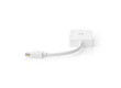 Mini DisplayPort Víceportový Kabel s Adaptérem | Mini DisplayPort Zástrčka - VGA Zásuvka + DVI-D 24+1kolíková Zásuvka + HDMI™ 2.0 Výstup | 0,2 m | Bílý