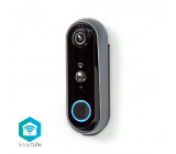 SmartLife Dveřní Video Telefon | Napájení z baterie | Android™ & iOS | Full HD 1080p | IP65 | Wi-Fi / 433 MHz | Šedá/Černá