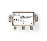 Zesilovač CATV | Max. 9 dB Zesílení | 85-1218 MHz | 2 Výstupy | Zpětný Kanál - 4,5 dB | 5-65 MHz | F