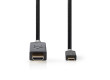 USB Adaptér | USB 3.2 Gen 1 | USB Typ-C ™ Zástrčka | Konektor HDMI ™ | 1.00 m | Kulatý | Pozlacené | PVC | Antracitová | Box s Okénkem