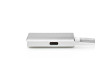 USB Adaptér | USB 3.2 Gen 1 | USB Typ-C ™ Zástrčka | Konektor HDMI ™ | 2.00 m | Kulatý | Pozlacené | Nylon / Opletený | Stříbrná | Box s Okénkem