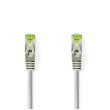 Cat 7 kabel | S / FTP | RJ45 | RJ45 | 1.0 m | Kulatý | LSZH | Šedá | Box s Okénkem