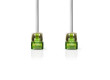 Cat 7 kabel | S / FTP | RJ45 | RJ45 | 1.0 m | Kulatý | LSZH | Šedá | Box s Okénkem