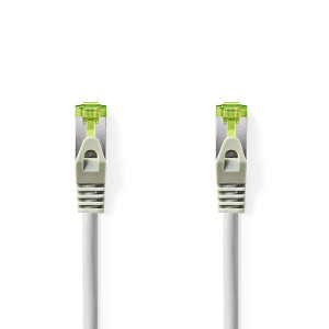 Cat 7 kabel | S / FTP | RJ45 | RJ45 | 2.0 m | Kulatý | LSZH | Šedá | Box s Okénkem