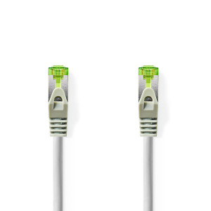 Cat 7 kabel | S / FTP | RJ45 | RJ45 | 10.0 m | Kulatý | LSZH | Šedá | Box s Okénkem