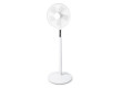 Stojanový Ventilátor | Průměr: 40 cm | 3-Rychlostní | Rotace | 45 W | LED Displej | Časovač vypnutí | Dálkové ovládání | Bílá