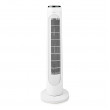 Sloupový Ventilátor | Výška: 76 cm | 3-Rychlostní | Rotace | 50 W | Dálkové ovládání | Bílá/Černá