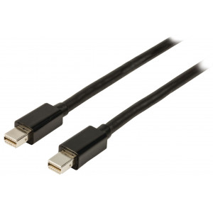 Kabel mini DisplayPort, zástrčka mini DisplayPort – zástrčka mini DisplayPort, 1,00 m, černý