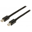 Kabel mini DisplayPort, zástrčka mini DisplayPort – zástrčka mini DisplayPort, 2,00 m, černý