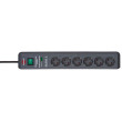 Secure-Tec, Power strip 6-way Black