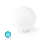 Světlo SmartLife Mood Light | Wi-Fi | Kulatý | Průměr: 200 mm | 360 lm | RGB / Studená Bílá / Teplá Bílá | 2700 - 6500 K | 5 W | Sklo