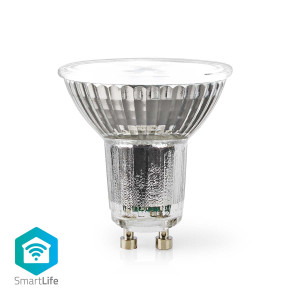 SmartLife Plnobarevná Žárovka | Wi-Fi | GU10 | 345 lm | 4.9 W | RGB + Laditelná Bílá | 2700 - 6500 K | Android™ / IOS | PAR16