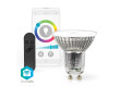 SmartLife Plnobarevná Žárovka | Wi-Fi | GU10 | 345 lm | 4.9 W | RGB + Laditelná Bílá | 2700 - 6500 K | Android™ / IOS | PAR16