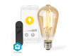 SmartLife LED žárovka | Wi-Fi | E27 | 806 lm | 7 W | Teplá Bílá | 1800 - 3000 K | Sklo | Android™ / IOS | ST64