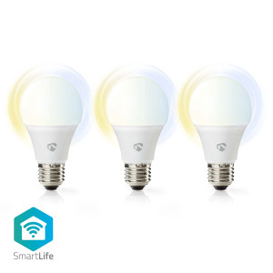 SmartLife LED Bulb | Wi-Fi | E27 | 806 lm | 9 W | Warm to Cool White | 2700 - 6500 K | Energetická třída: F | Android™ / IOS | Žárovka