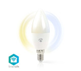 SmartLife LED Bulb | Wi-Fi | E14 | 470 lm | 4.9 W | Warm to Cool White | 2700 - 6500 K | Energetická třída: F | Android™ / IOS | Svíčka