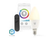 SmartLife Plnobarevná Žárovka | Wi-Fi | E14 | 470 lm | 4.9 W | RGB + Laditelná Bílá | 2700 - 6500 K | Android™ / IOS | Svíčka